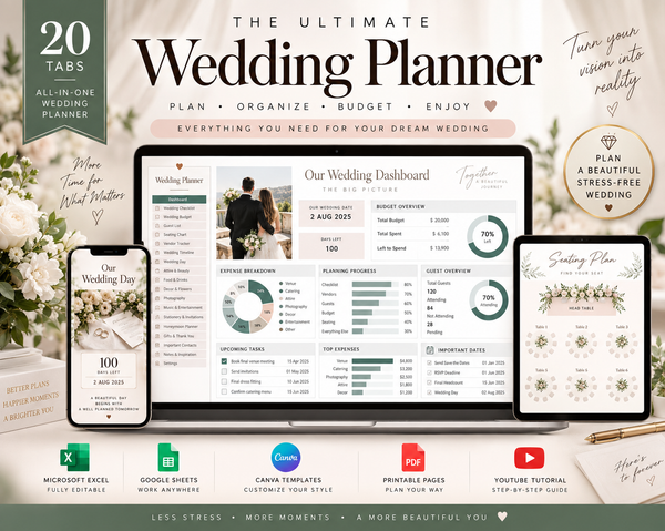 The Ultimate Wedding Planner — Everything You Need to Plan Your Dream Wedding in One Place